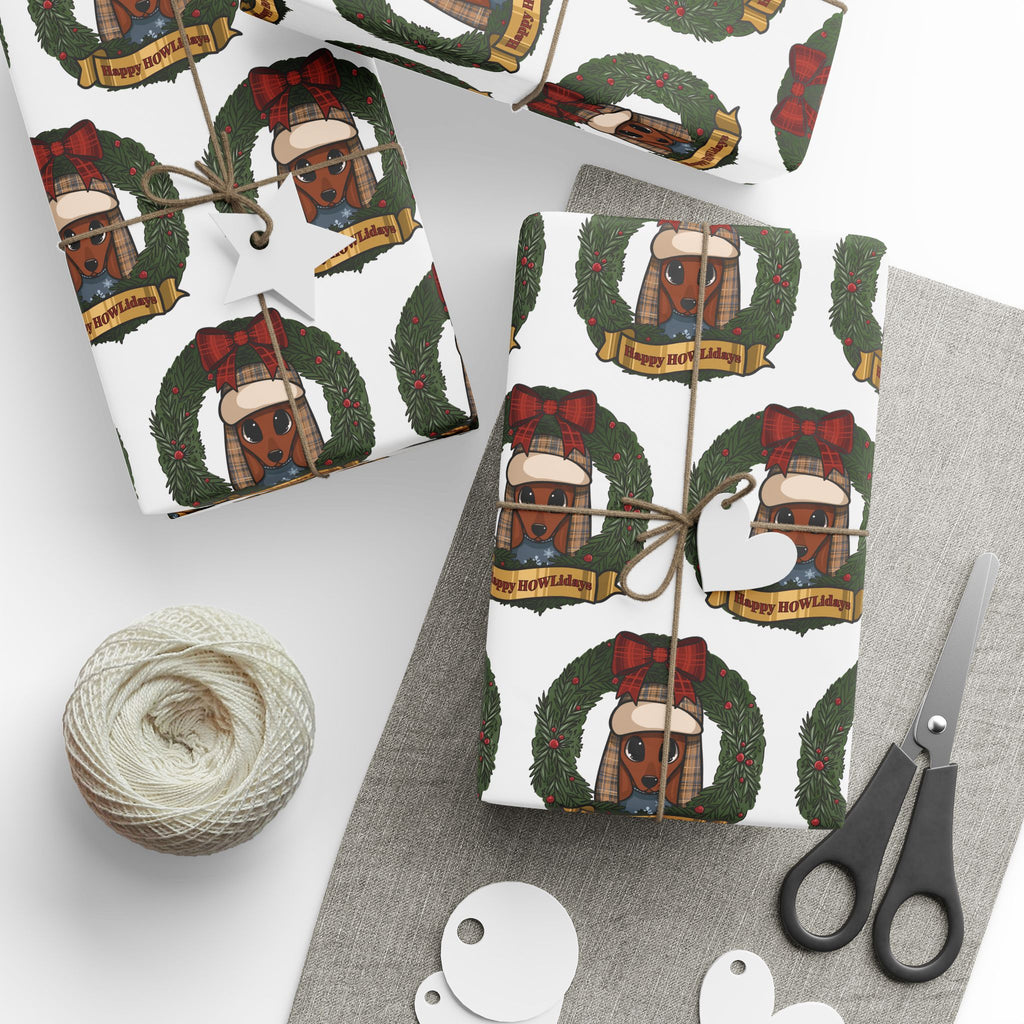 Howliday Hat Wrapping Paper