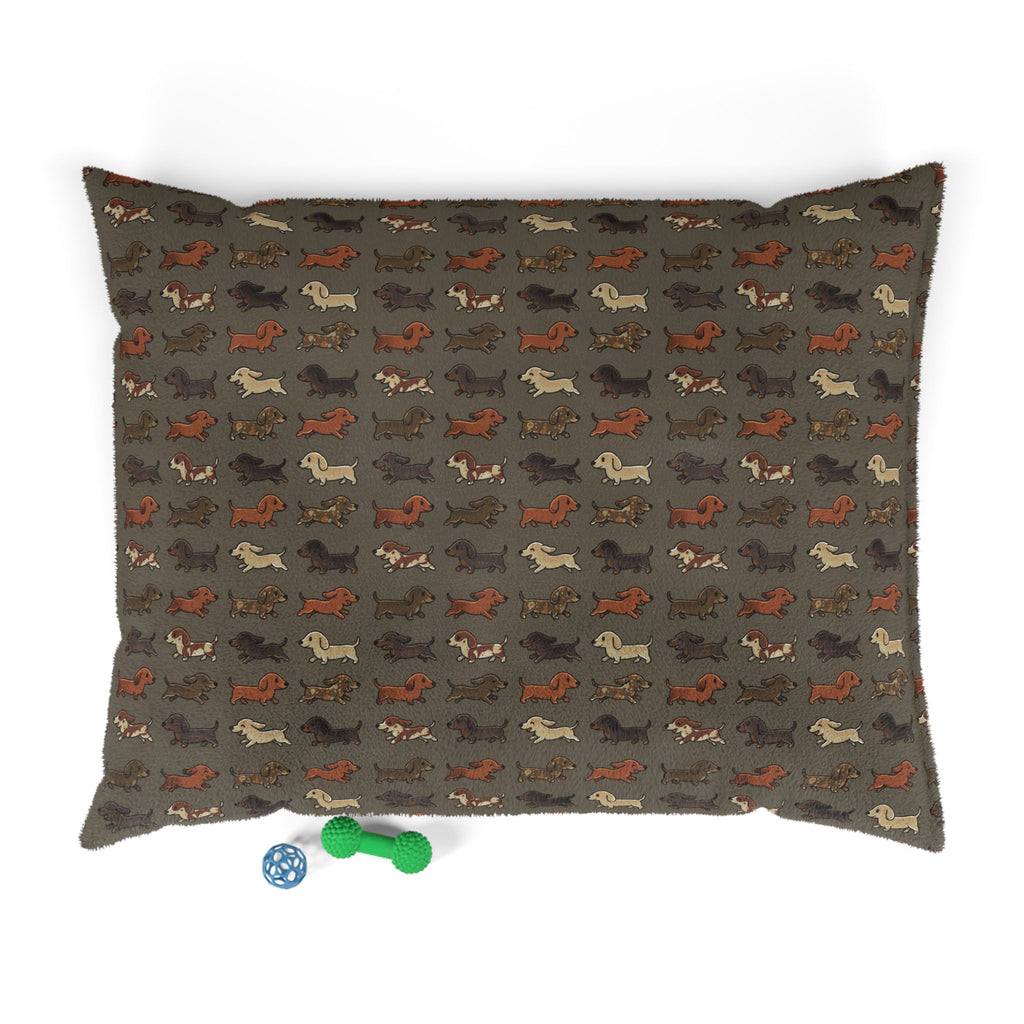 Running Weenies Pet Bed