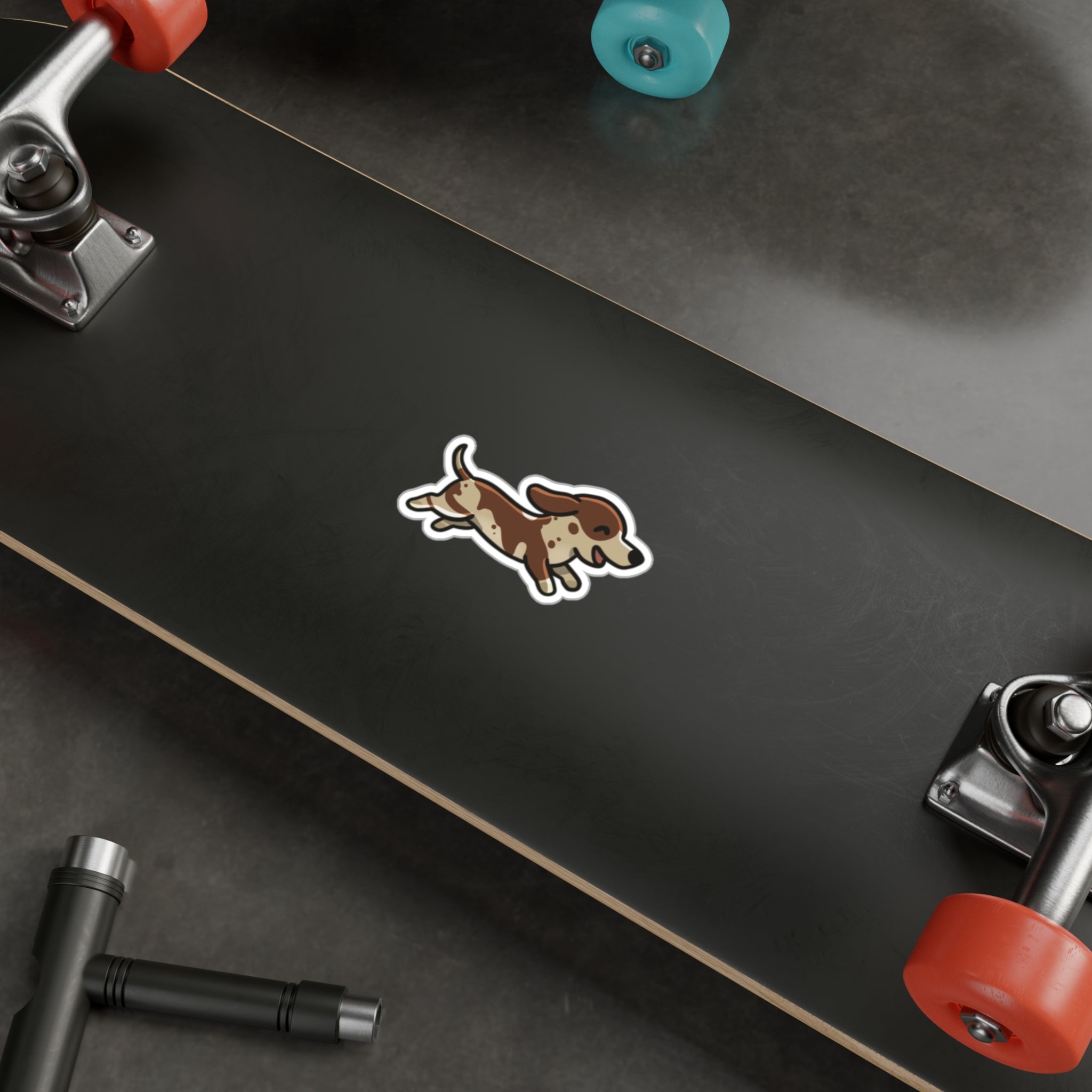 Piebald Weenie Vinyl Decal