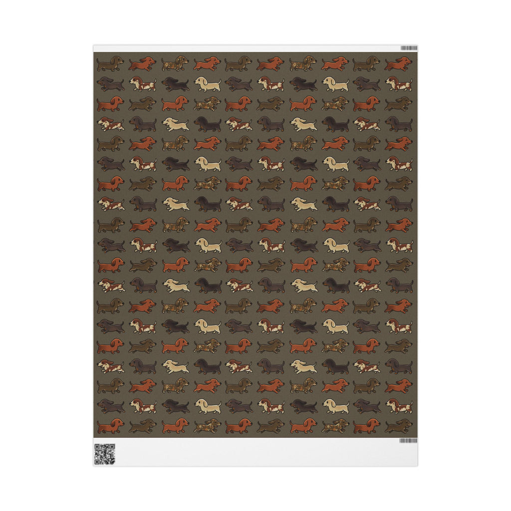 Running Weenies Wrapping Paper
