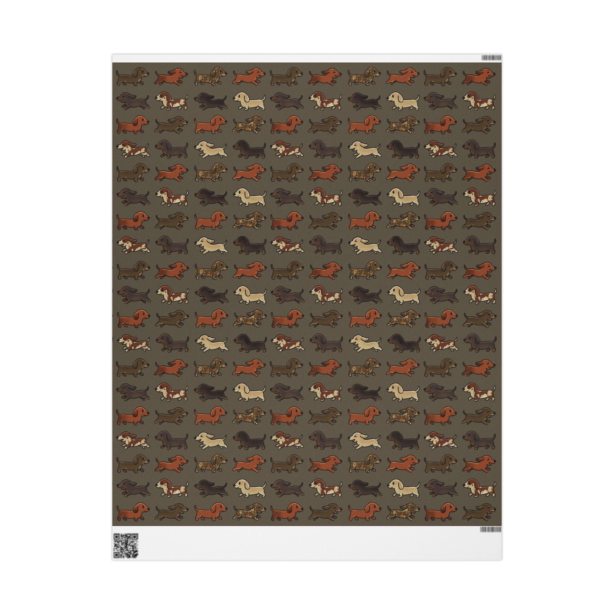 Running Weenies Wrapping Paper