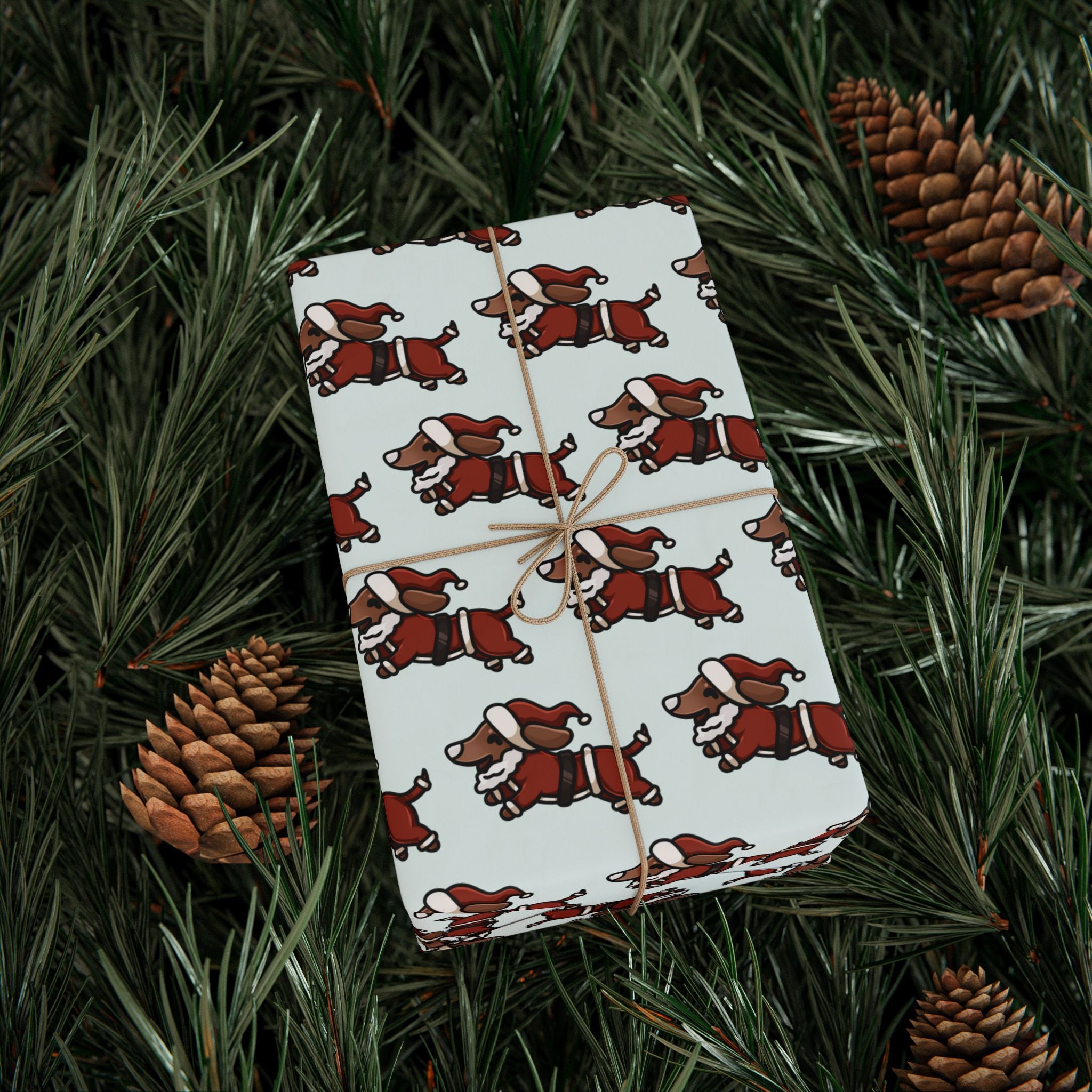 Weenie Claus Wrapping Paper