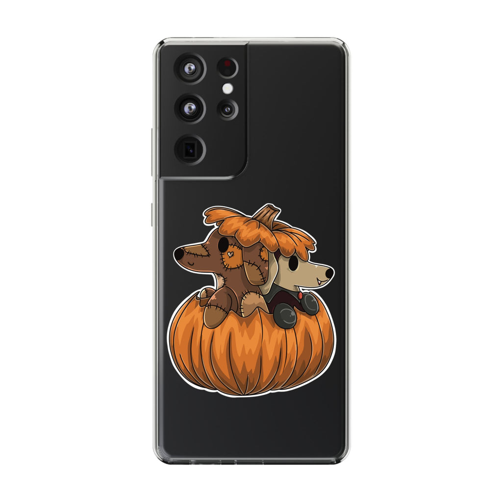 Halloweenie Clear Case