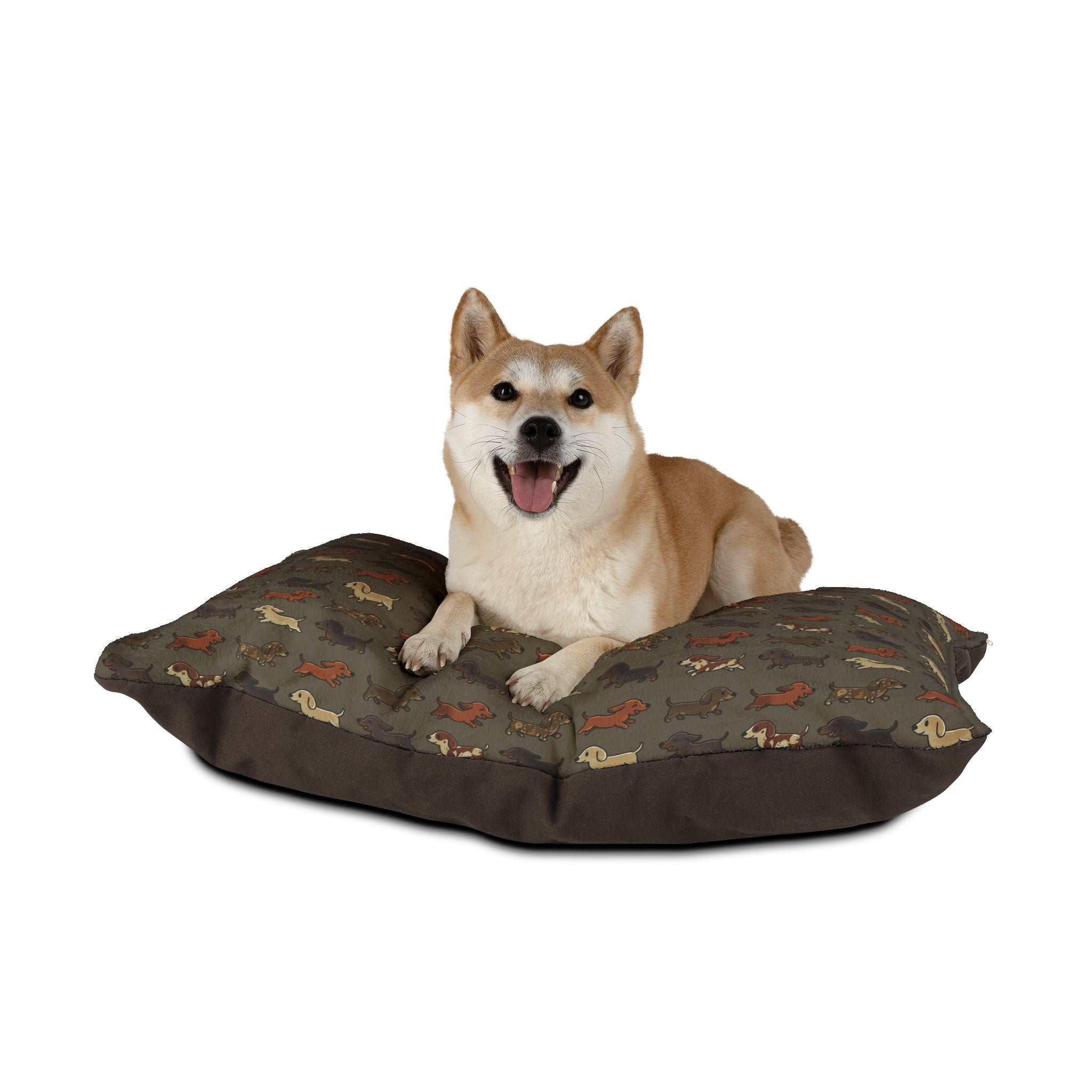 Running Weenies Pet Bed