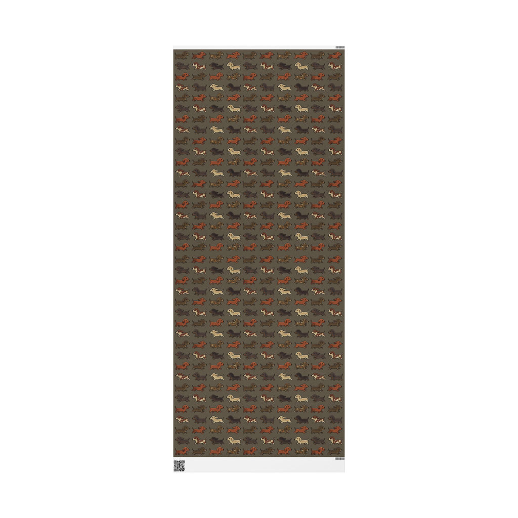 Running Weenies Wrapping Paper