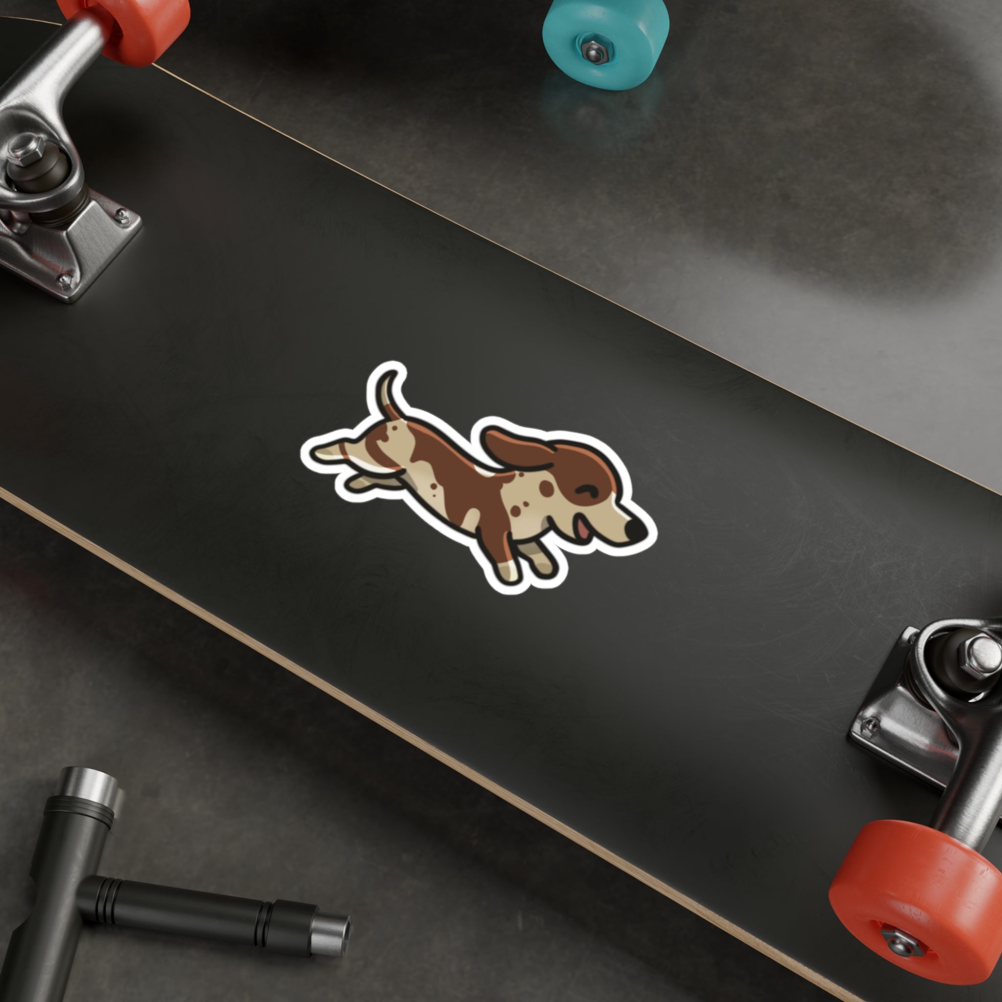 Piebald Weenie Vinyl Decal
