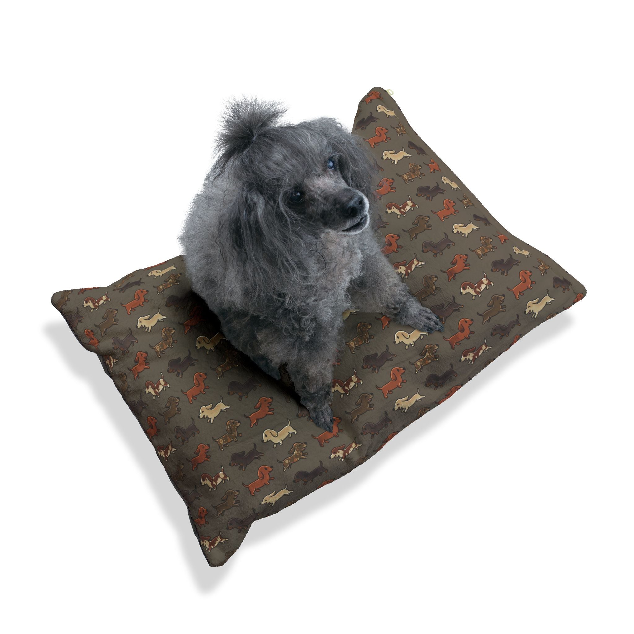 Running Weenies Pet Bed