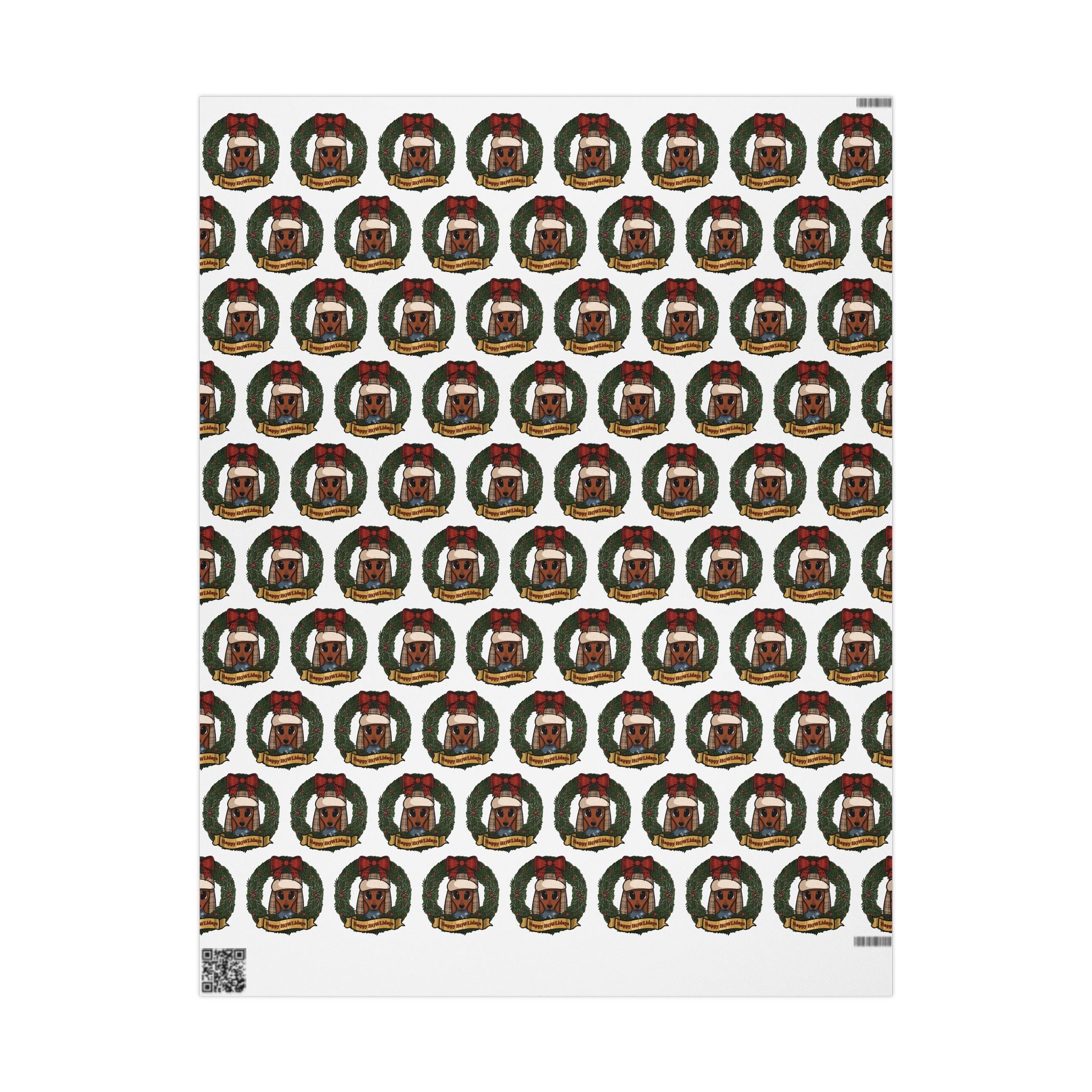 Howliday Hat Wrapping Paper