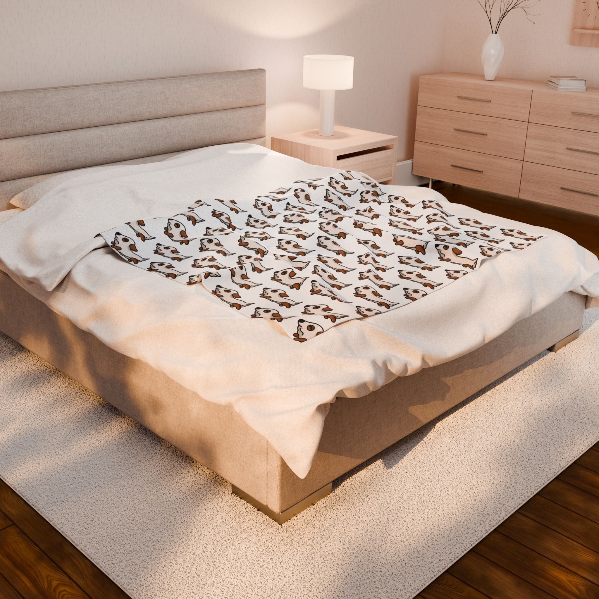 Ghostweenie Plush Blanket