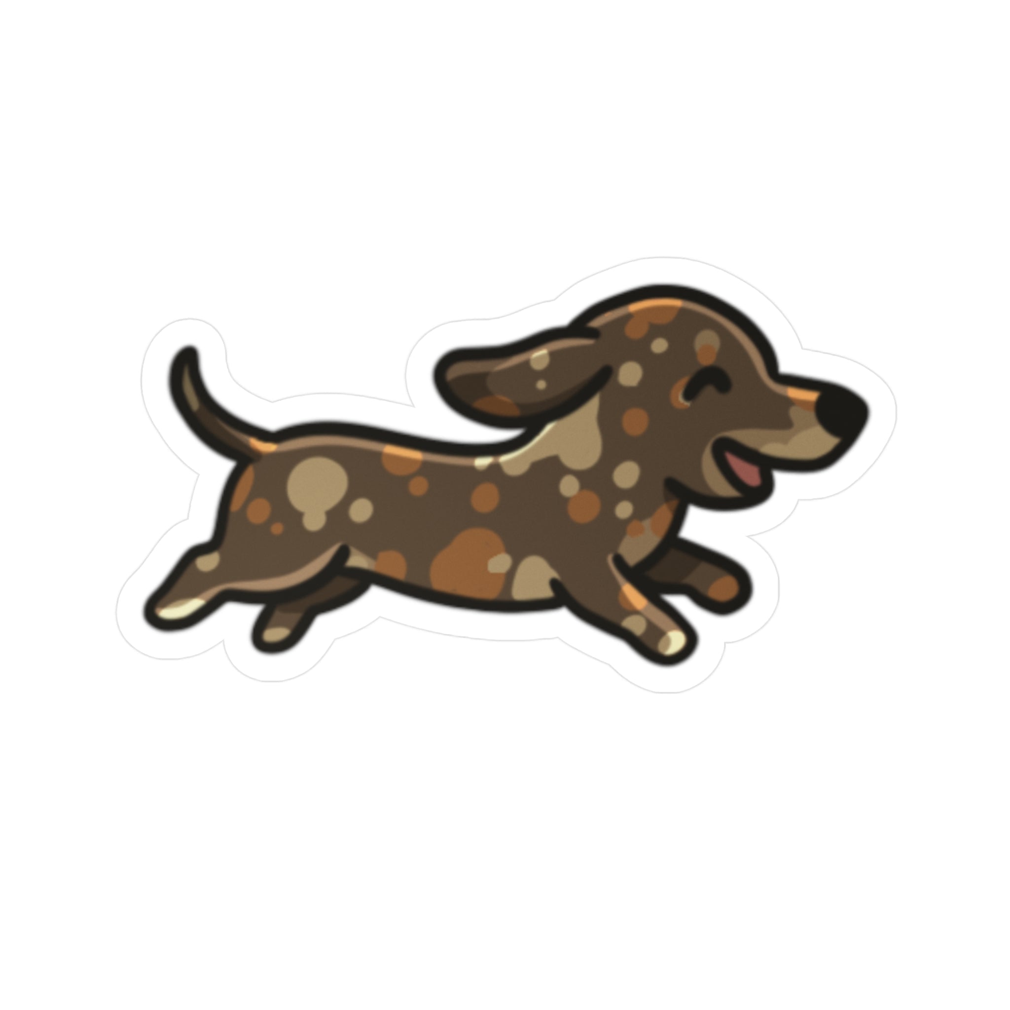 Dapple Weenie Vinyl Decal