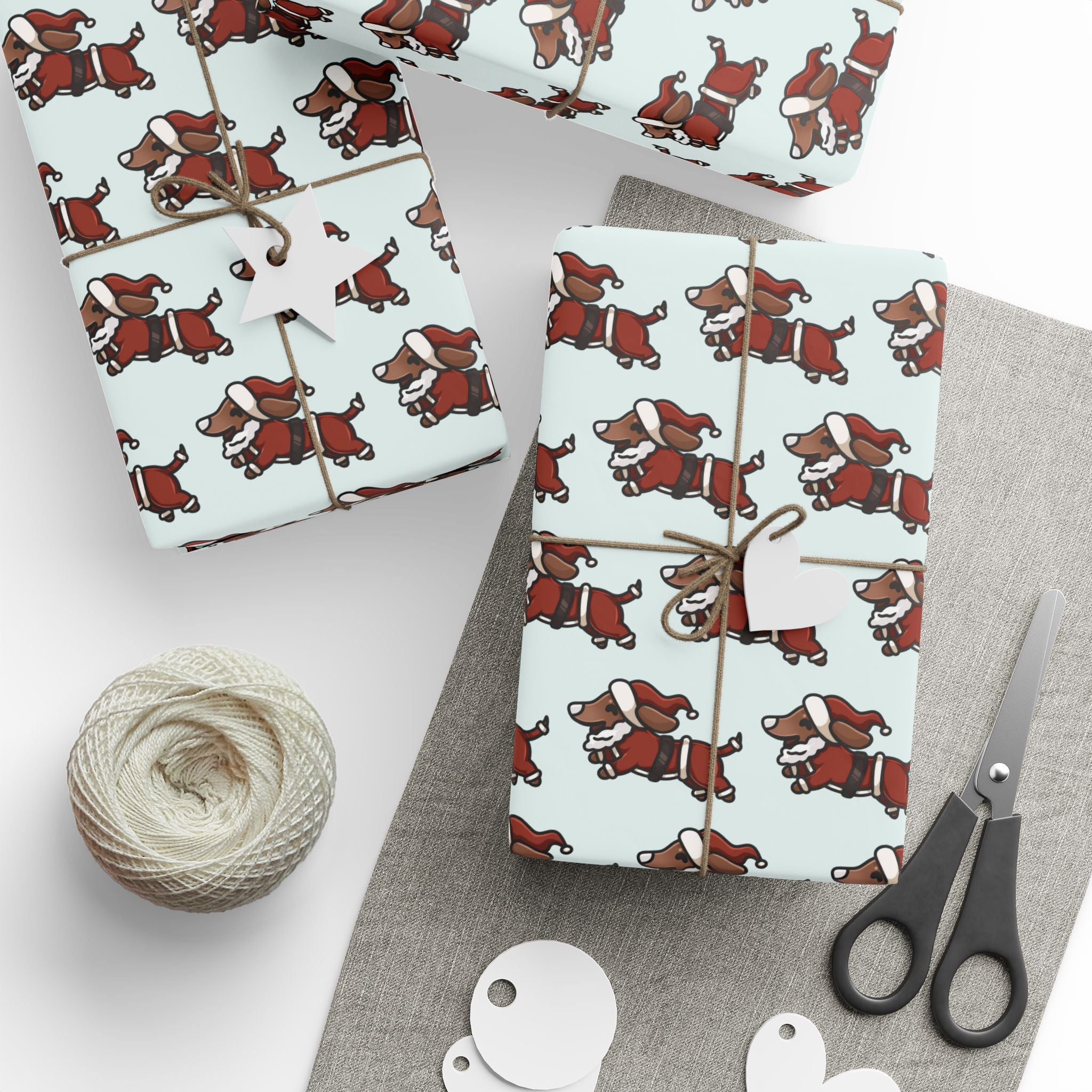 Weenie Claus Wrapping Paper