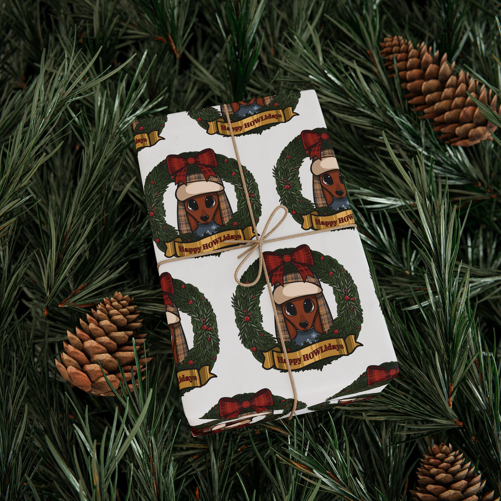 Howliday Hat Wrapping Paper
